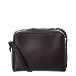 The Row Regent Leather Crossbody, Black